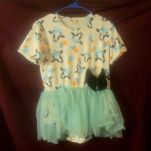 Cow Tutu Onesie